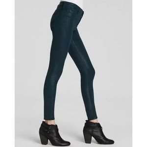 Hudson Coated Nico Super Skinny Jean Midrise